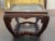 Wood 1900s Antique Chinese Zitan Wood Stand With a Marble Top For Sale - Image 7 of 9