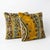 Mid-Century Modern Bohemian Velvet Pillow Cover 19'' X 19'' - Set of Two For Sale - Image 3 of 4