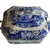 Italian Vintage Authentic Spode Blue Italian Large Soup Tureen W/Lid England c.2000-2009 For Sale - Image 3 of 9