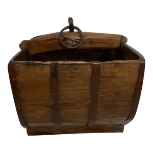 Chinese Rice or Grain Measuring Basket