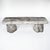 Hollywood Regency Faux Bois Concrete Garden Bench, Tree Stump Form For Sale - Image 3 of 7