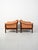 Scandinavian Leather Armchairs, 1950s, Set of 2 For Sale - Image 10 of 10