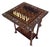 Wood 1990s Handcrafted Marquetry Inlaid Multi-Game Table With Chess & Backgammon For Sale - Image 7 of 10