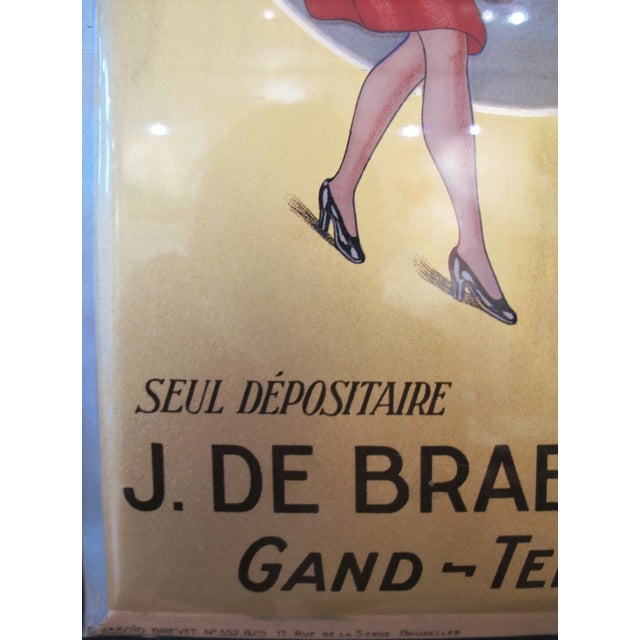 Traditional Original 1927 Belgian Art Deco Tin Liqueur Soiluz For Sale - Image 3 of 3