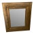 Antique Victorian Gold Giltwood Gesso Wide Frame Wall Mirror For Sale