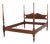 Bench Made Custom Cherry Queen Size Country Poster Bed For Sale