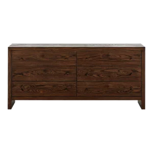 Four Hands Torrington 6 Drawer Dresser - Umber Oak