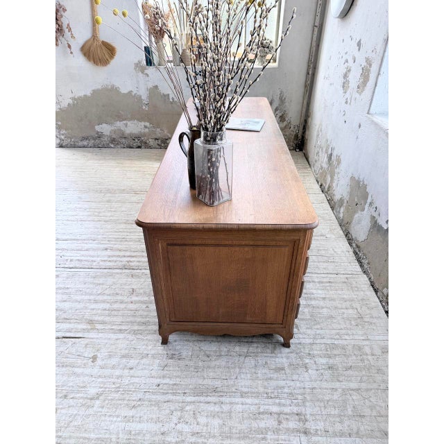 Oak Desk or Counter, 1960s For Sale - Image 14 of 18