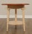 1990s Rustic Pine Round Side Table For Sale In Philadelphia - Image 6 of 13