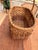 Antique or Vintage Folk Art Split-Wood or Splint Gathering Basket For Sale - Image 4 of 8