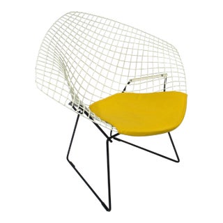 Harry Bertoia Diamond Wire Lounge Chair for Knoll (A) For Sale