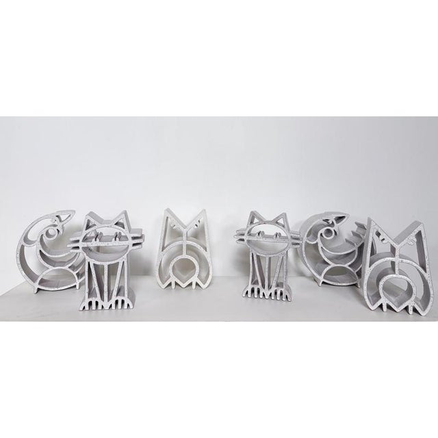 Mid-Century Ceramic Cat by Gianni Polerti, Italy, 1960s For Sale - Image 9 of 11