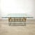 Hollywood Regency 1970s Hollywood Regency Bamboo and Chrome Square Glass Coffee Table For Sale - Image 3 of 18