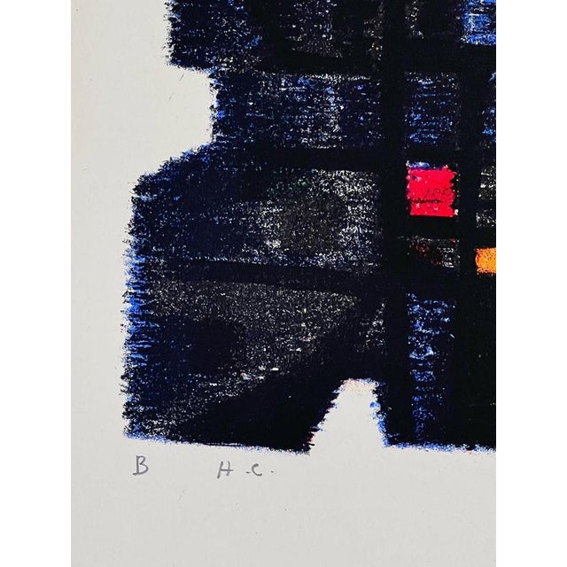 Gustave Singier, Master Gessner's Apparatus, 1957, Lithograph For Sale - Image 3 of 6