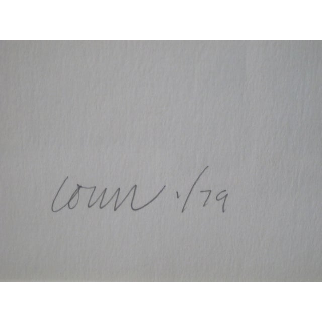 Abstract Mid Century Modern Signed Limited Edition Landscape Canyons Print For Sale - Image 4 of 6