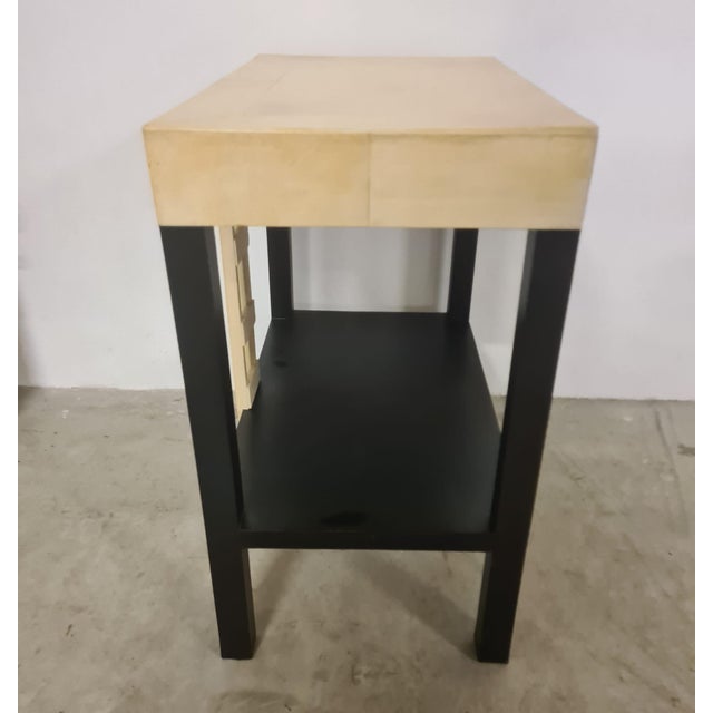 Vintage Lacquered Console Table, 1990s For Sale - Image 10 of 13