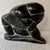 Inuit Soapstone Carving by Lucassie Amm – Signed - Kneeling Inuk Figure For Sale - Image 10 of 18