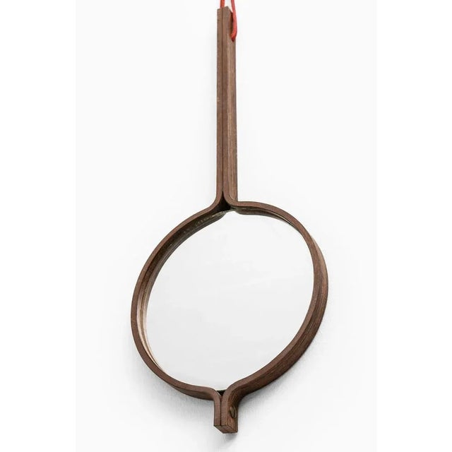 Rare Mirror / Hand Mirror Designed by Hans-Agne Jakobsson. Produced by Hans-Agne Jakobsson in Markaryd, Sweden. This piece...