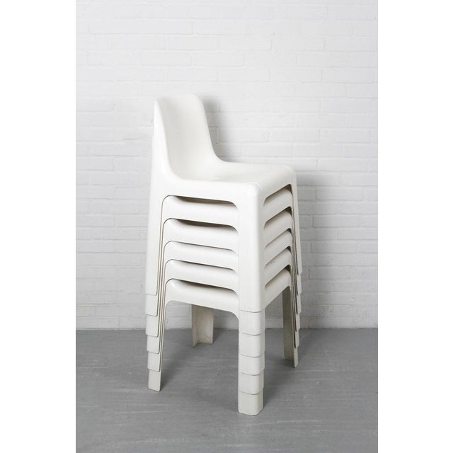 Fiberglass Ozoo 700 Dining Chairs attributed to Marc Berthier for Roche Bobois, 1970s, Set of 6 For Sale - Image 13 of 17