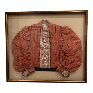 1890s Fashion Art in a Display Frame For Sale