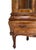 20th Century Italian Walnut Burl Corner Cabinet with Inlaid Wood and Glass Doors, 1890s For Sale - Image 6 of 9