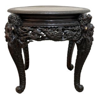 Vintage Asia Style Occasional Table For Sale