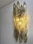 Murano Contemporary Brunish- Brunito "Poliedri" Murano Glasss Walls Conces in Venini Style by Simoeng - Set of Two For Sale - Image 4 of 7