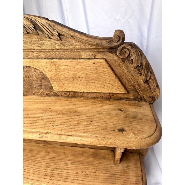 Early 1900s French Pine Plate Rack/Wall Shelves For Sale - Image 12 of 14