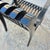 1990s Thonet Style Black Lacquered Sculptural Wood Slatted Arm Chairs, a Pair For Sale - Image 10 of 18