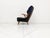 An exceptionally sculptural Mid-Century Modern high-back wing chair designed by Georg Thams for Vejen Polstermøbelfabrik,...