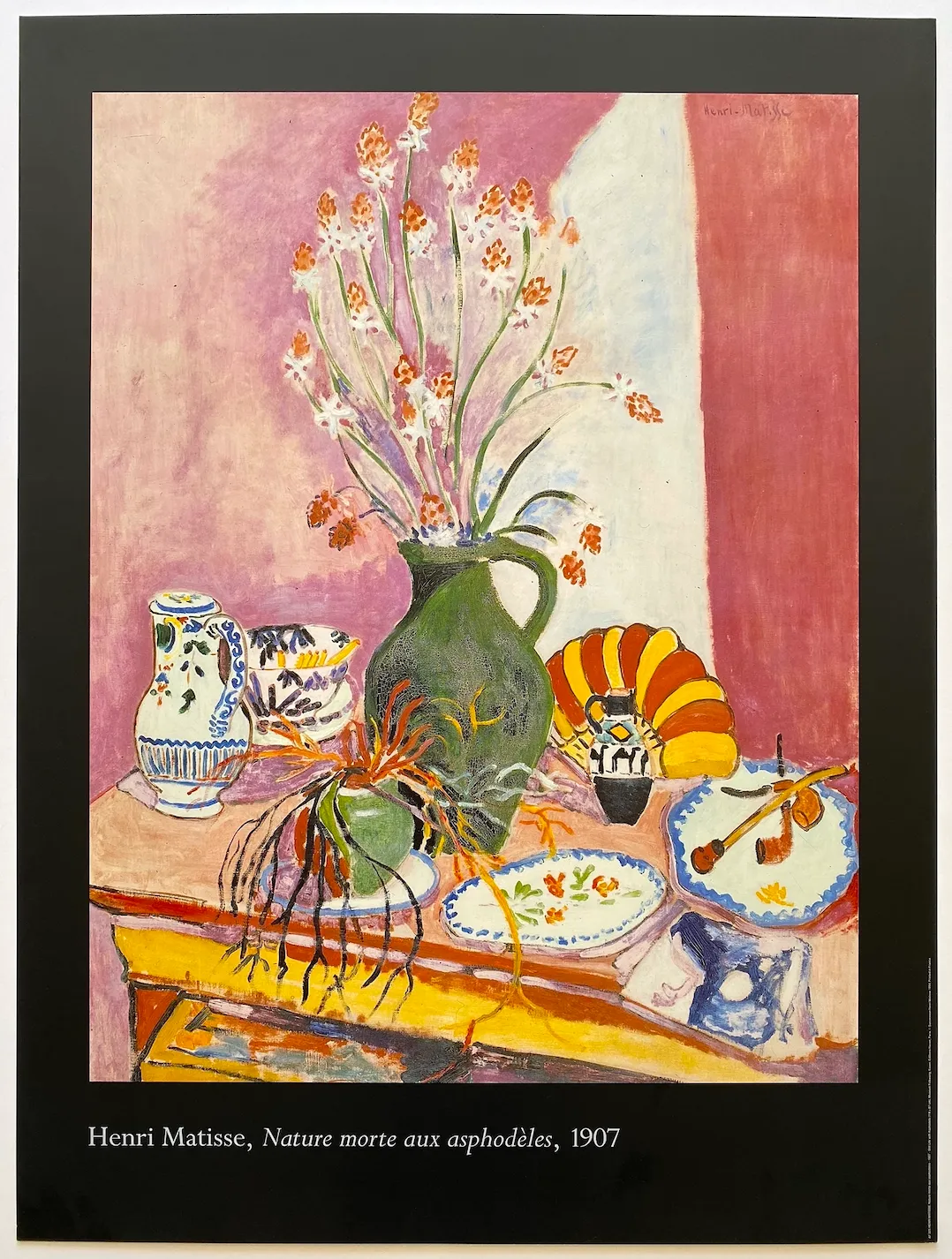 Henri Matisse Vintage 1994 Lithograph Print French Modernist