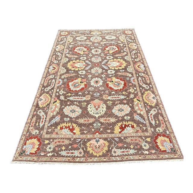 Palatial Approx. 12x18 Geometric Pattern Rug For Sale