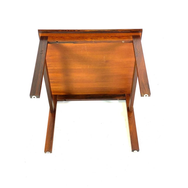 Danish Coffee Table in Rosewood, 1960s For Sale - Image 3 of 10