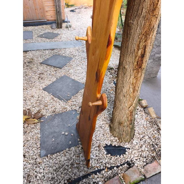 Modern Vintage Tree Wardrobe Sculpture in Pine from Ikea, 1980s For Sale - Image 3 of 6