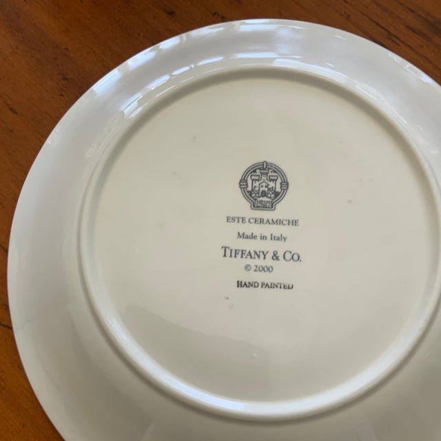 Tiffany and Co. Tiffany & Co. Este Ceramiche Rosso Savoy Cabbage Pasta Plate, 8 Available For Sale - Image 4 of 8