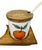 1960s Mid-Century Modern Serv-Wood Reversible Porcelain Fruit Jam Jar Set - 5 Pieces For Sale - Image 5 of 15
