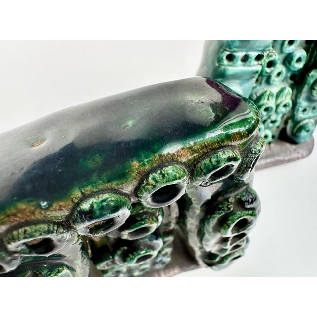 Studio Ceramic Bookends by Rudolf Mauke, Germany, 1960s, Set of 2 For Sale - Image 12 of 18