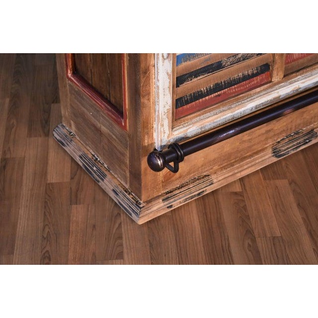 2020s Crafters and Weavers La Boca Bar With Wine Storage For Sale - Image 5 of 6