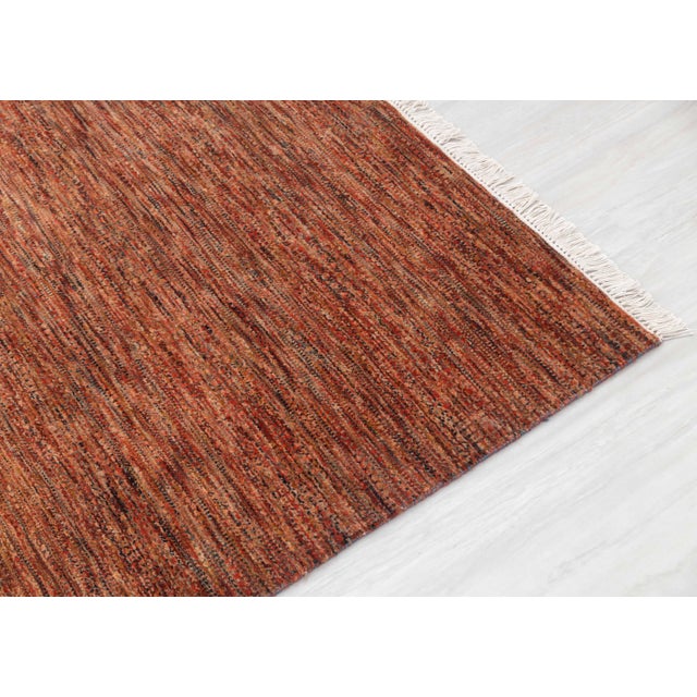 Featuring a super soft wool surface, the rug is easy to wash and maintain. Every inch of this rug is made by hand.