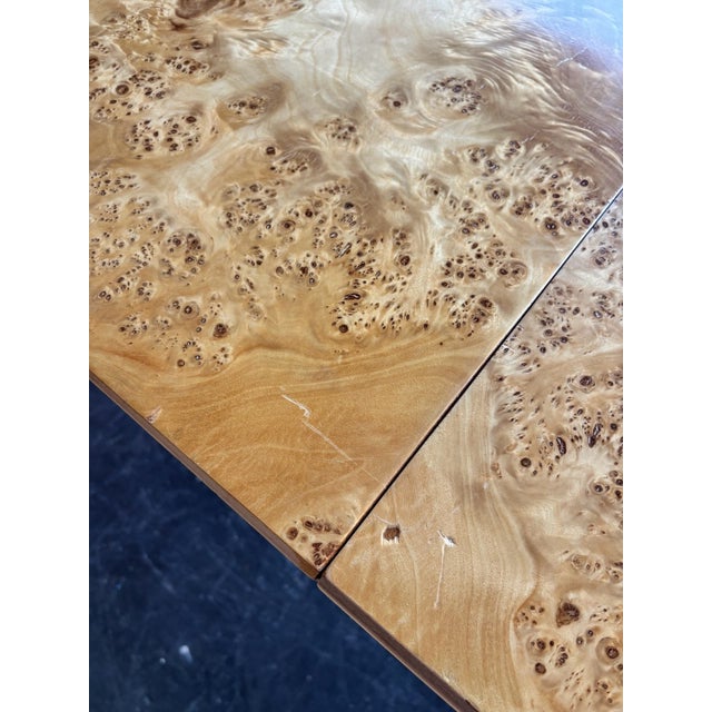 1977 Thomasville Burlwood Dining Set For Sale - Image 12 of 13