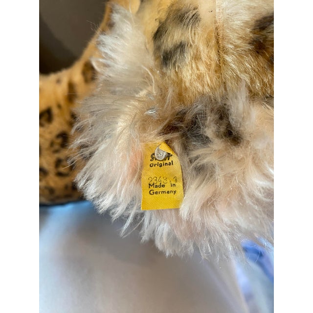 Early 21st Century Vintage Steiff Leopard Plush For Sale - Image 5 of 6