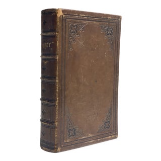 1849 The Book of Common Prayer Leather Binding Book For Sale