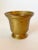 A beautiful solid bronze antique gilt apothecary mortar in an urn shape. This is a very heavy piece, and possibly from a...