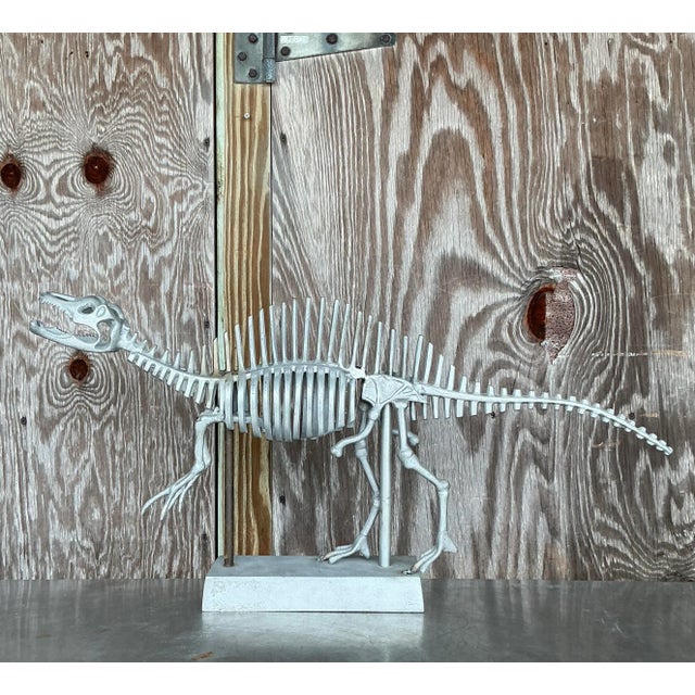 Add a whimsical touch to your space with our Vintage Boho Steel Dinosaur Model. Crafted from durable steel, this unique...