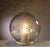 Clear Glass Table Lamp with Red Glass and Travertine Marble Base from La Murrina, 1970s For Sale - Image 9 of 9