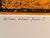Glass Late 20th Century Van Der Reis Signed Limited Ed Print 29x34 Museum Glass For Sale - Image 7 of 9