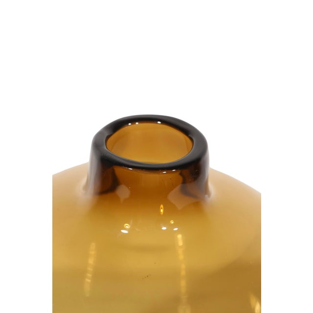 Art Glass Coco Vase by Crate and Barrel For Sale In New York - Image 6 of 10