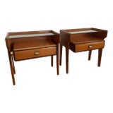 Vittorio Dassi 1950s Side Tables, a Pair For Sale