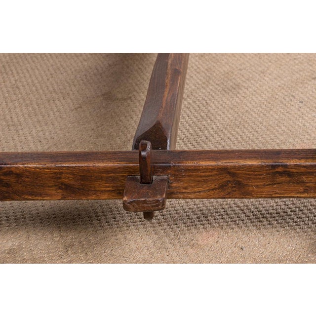 Large Brutalist Style Dining Table by Olavi Hänninen for Mikko Nupponen, 1960 For Sale - Image 15 of 18