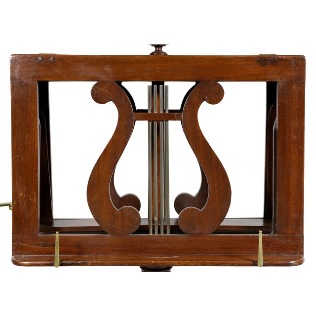 Early 19th Century William IV Mahogany Duet Music Stand For Sale - Image 5 of 11